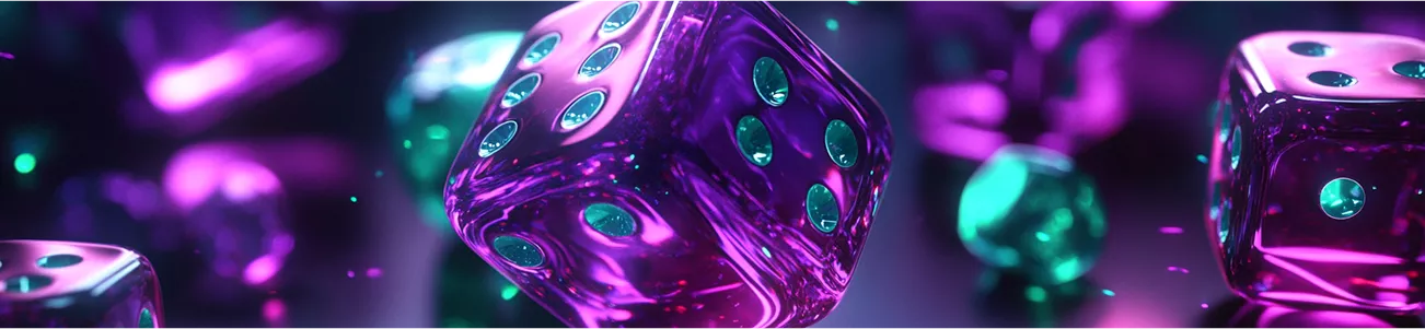 Dice in fire