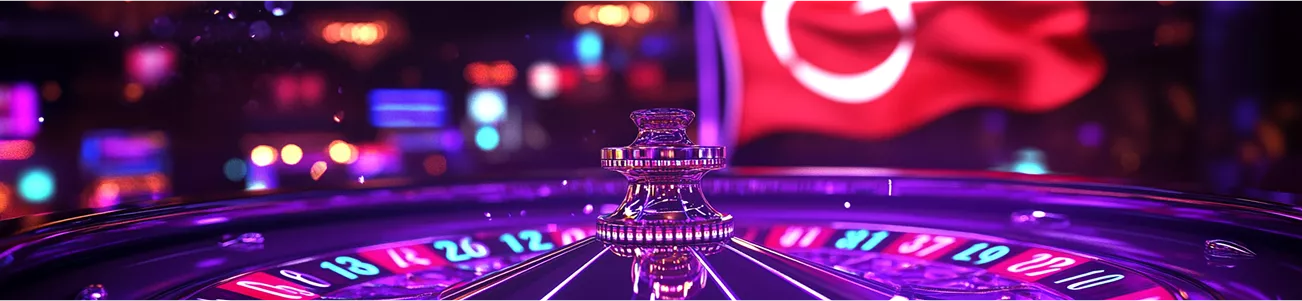 Roulette and flag